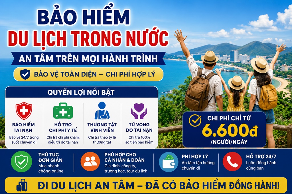 bao hiem du lich trong nuoc